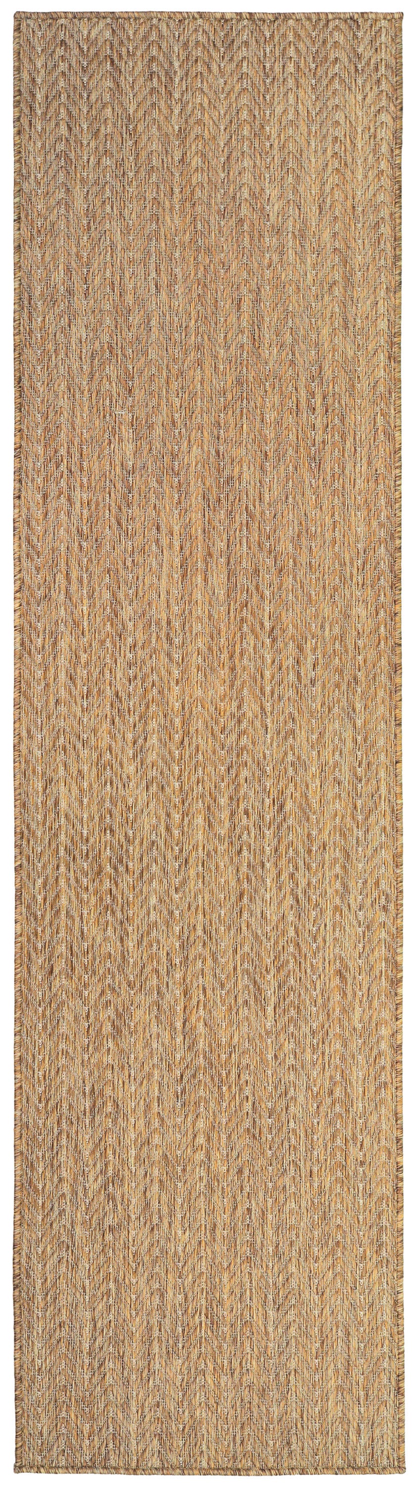 Nourison Home Horizon Indoor/Outdoor HOZ02 Natural Contemporary Power-loomed Rug