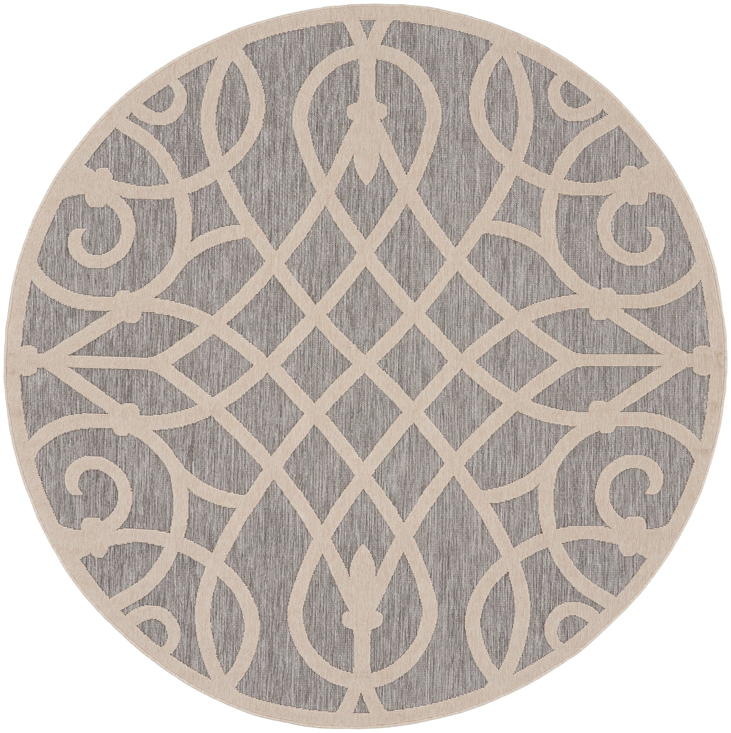 Nourison Home Cozumel CZM04 Grey Contemporary Power-Loomed Rug