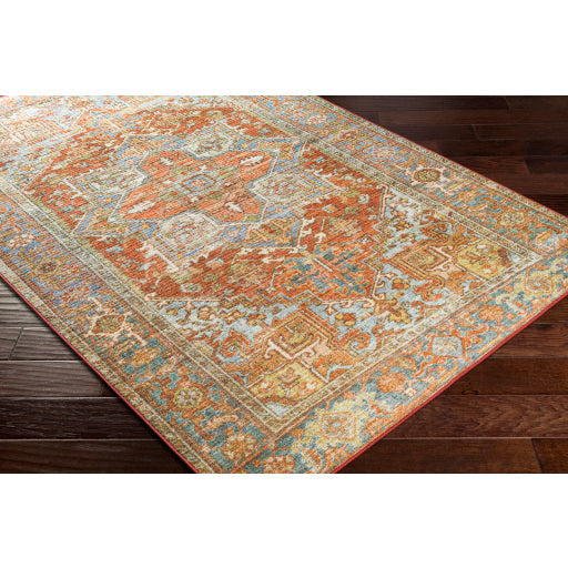 Surya Leicester LEC-2306 Rust Traditional  Rug