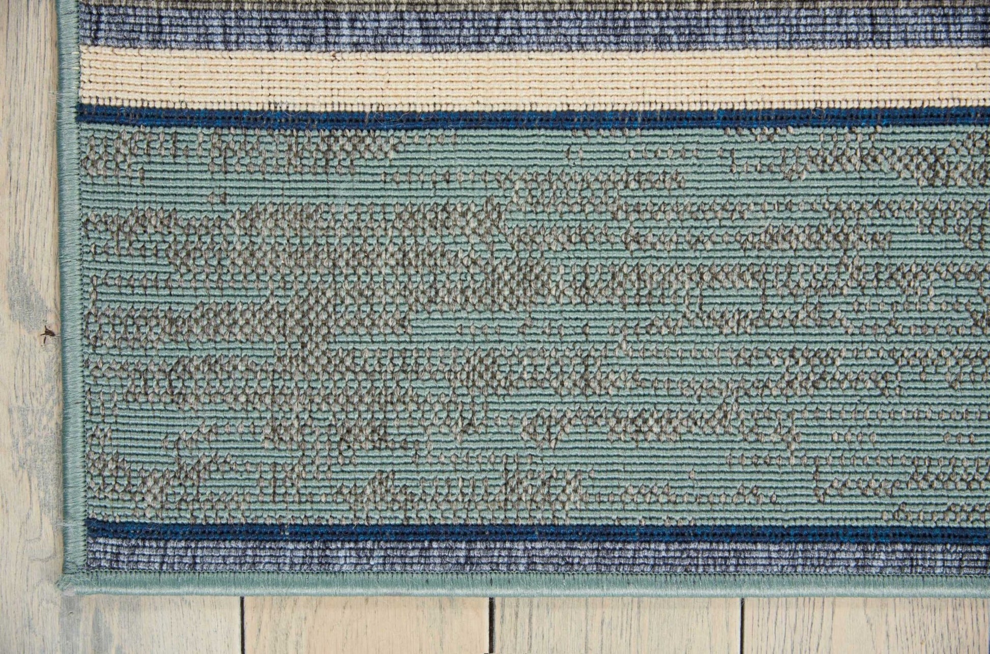 Barclay Butera Lido LID02 Aqua Blue Contemporary Flat Weave Rug - Rugs - Barclay Butera - Atlanta Designer Rugs