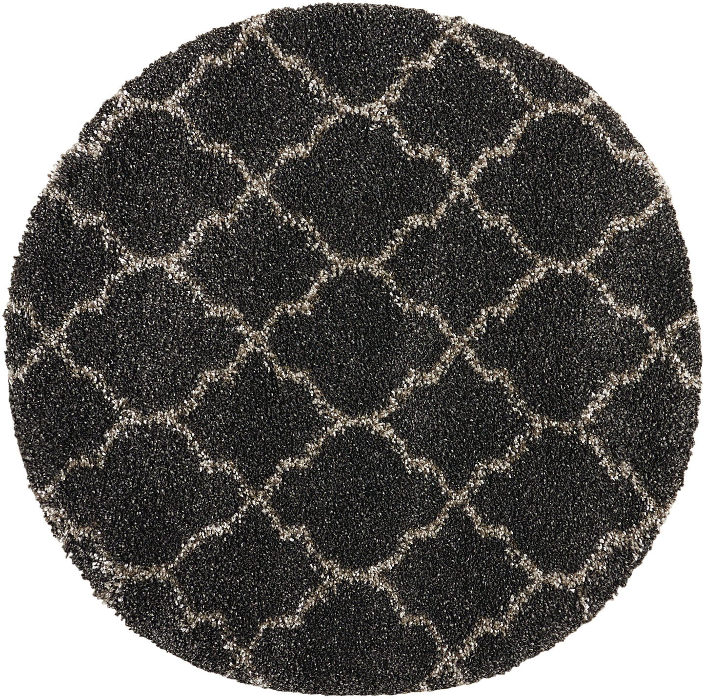 Nourison Home Amore AMOR2 Charcoal Contemporary Power-Loomed Rug