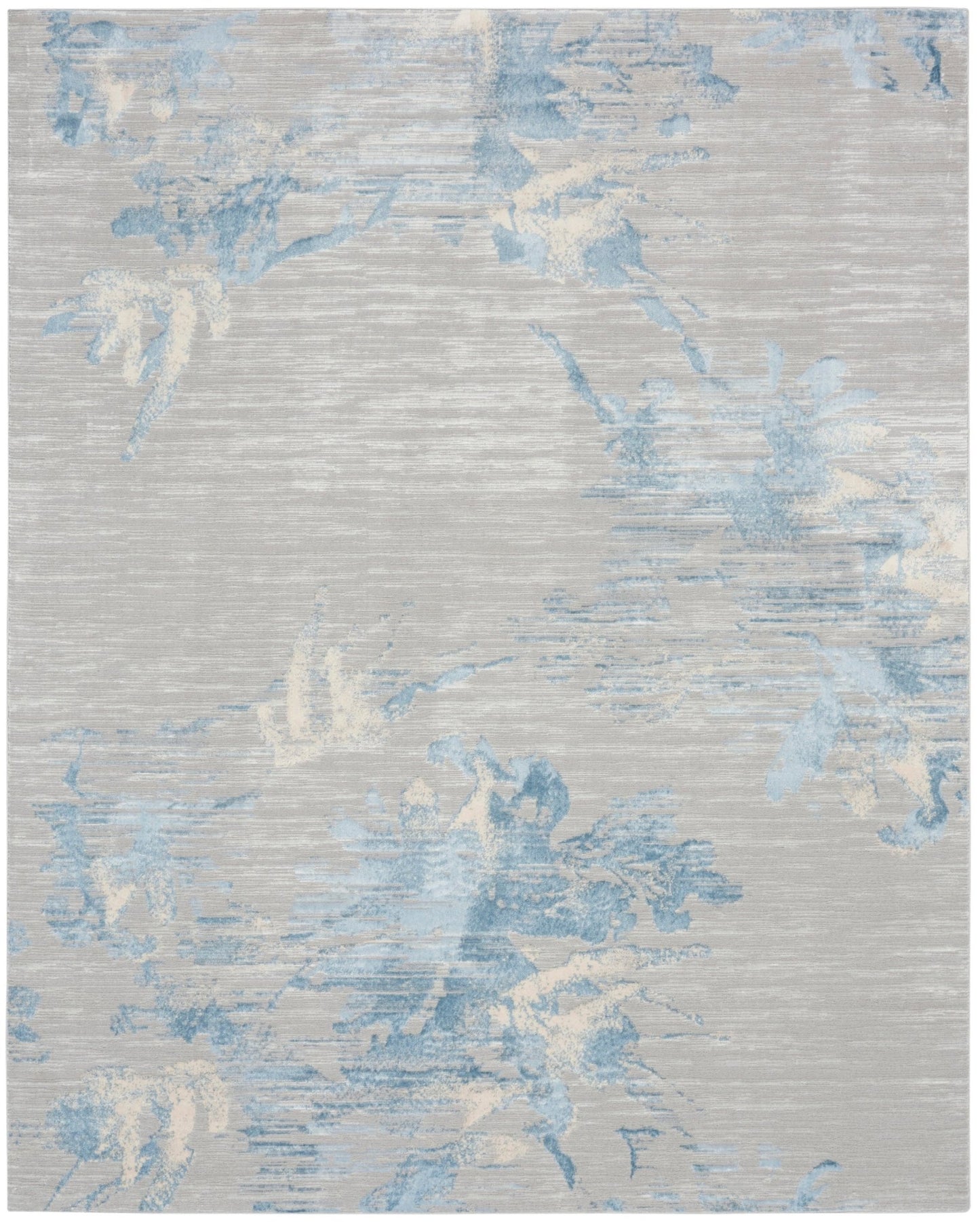 Calvin Klein Ck005 Enchanting ECH01 Grey Sky Contemporary Machinemade Rug - Rugs - Calvin Klein - Atlanta Designer Rugs