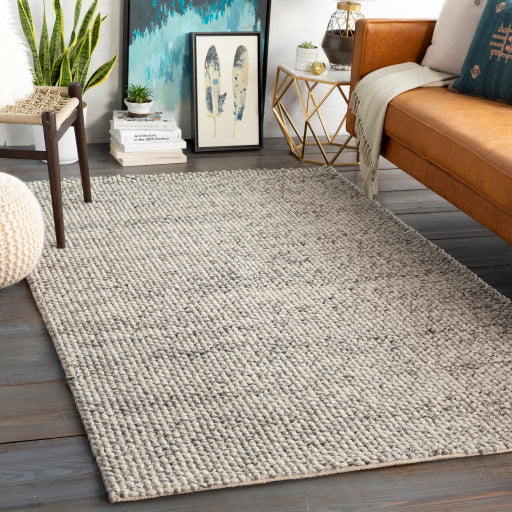 Surya Lucerne LNE-1001 Charcoal Modern  Rug