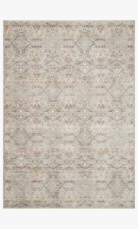 Loloi Zuma ZUM-05 Silver Multi Transitional Power Loomed Rug