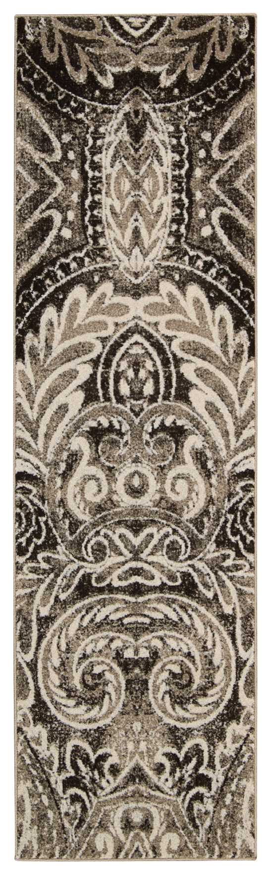 Michael Amini Glistening Nights MA501 Light Grey Contemporary Power-Loomed Rug