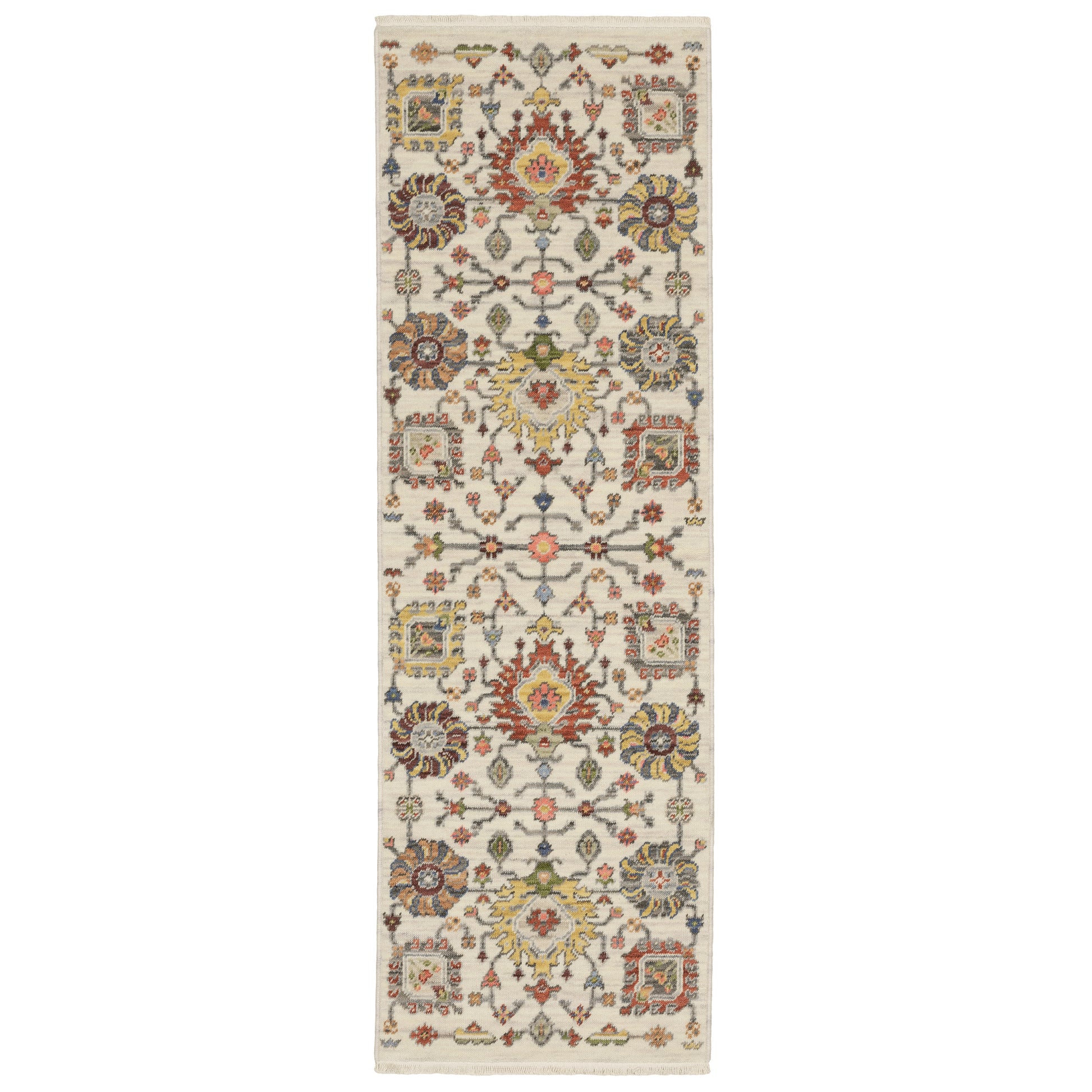 Oriental Weavers Lucca 8111W Ivory Traditional Power-Loomed Rug