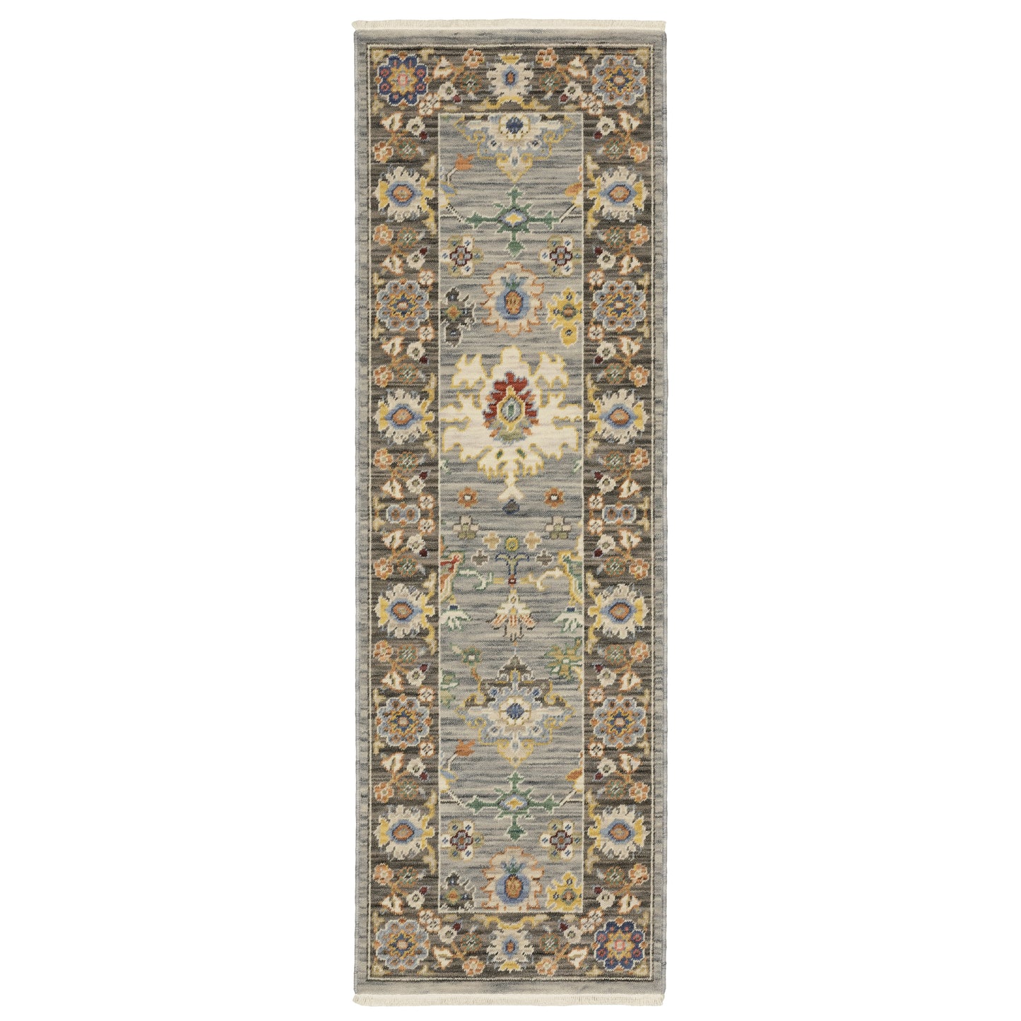 Oriental Weavers Lucca 846D1 Blue Traditional Power-Loomed Rug