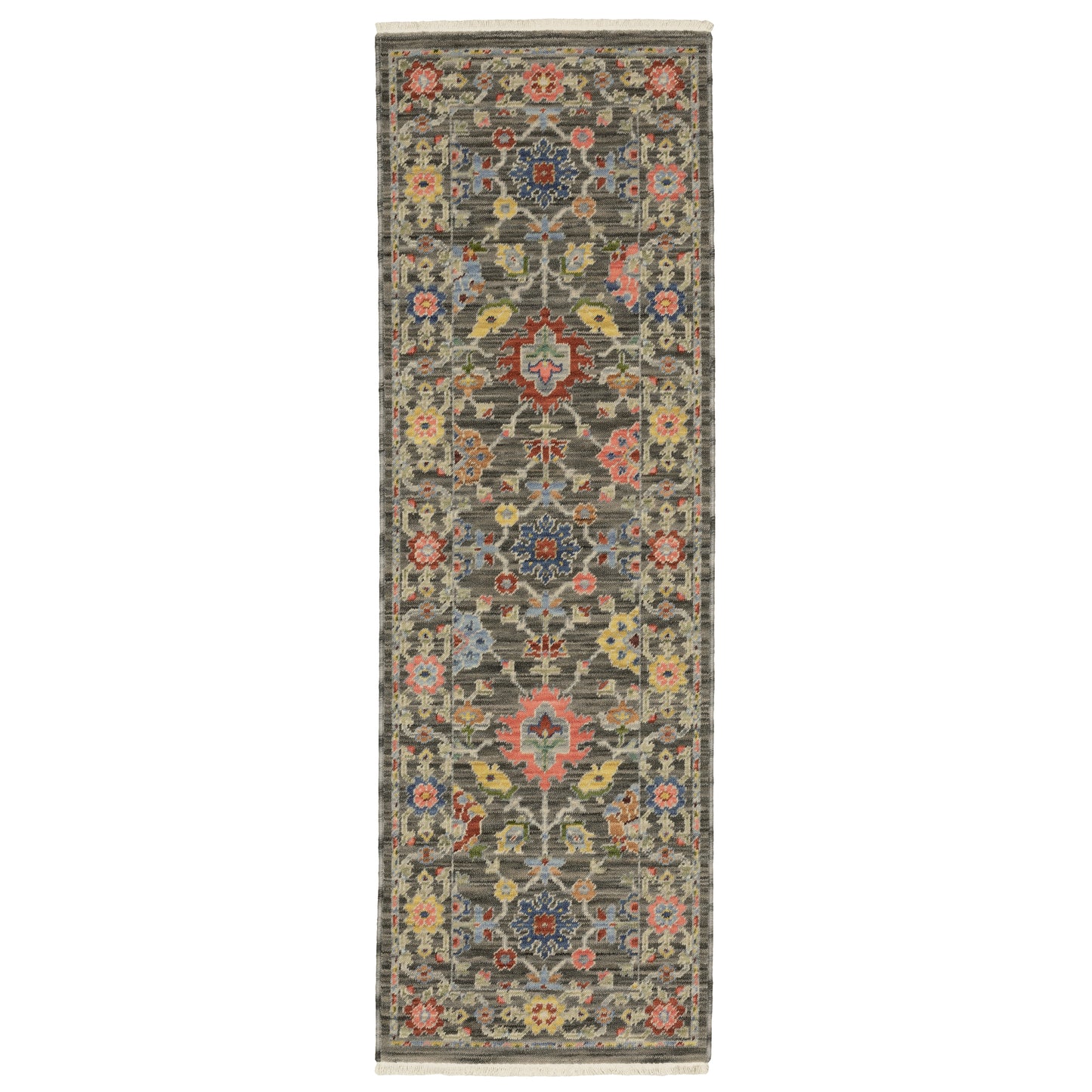 Oriental Weavers Lucca 093K1 Grey Traditional Power-Loomed Rug