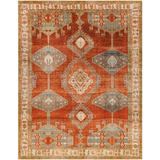 Surya Lavable LVB-2301 Burnt Orange Global  Rug