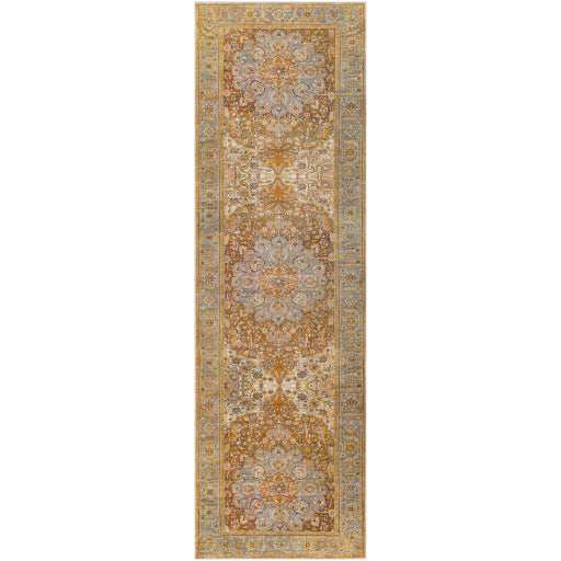 Surya Lavable LVB-2302 Mustard Traditional  Rug