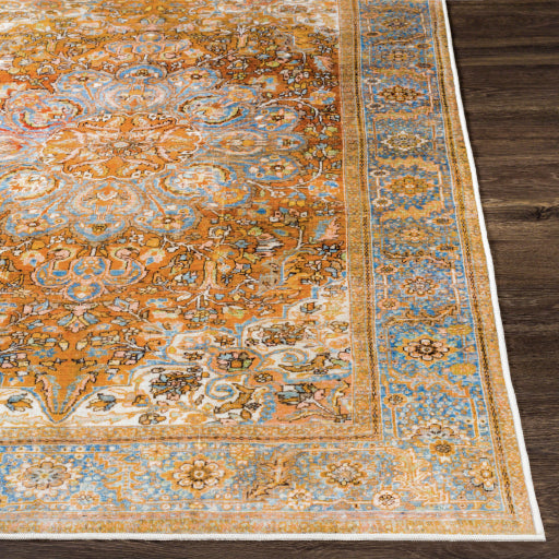 Surya Lavable LVB-2302 Mustard Traditional  Rug