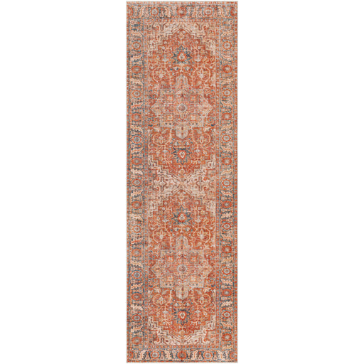 Surya Lavable LVB-2303 Rust Traditional  Rug