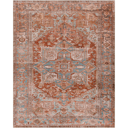 Surya Lavable LVB-2304 Dusty Coral Traditional  Rug