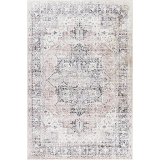 Surya Lavable LVB-2306 White Traditional  Rug