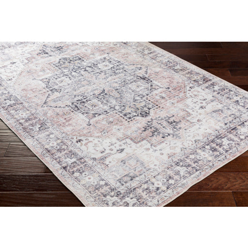 Surya Lavable LVB-2306 White Traditional  Rug