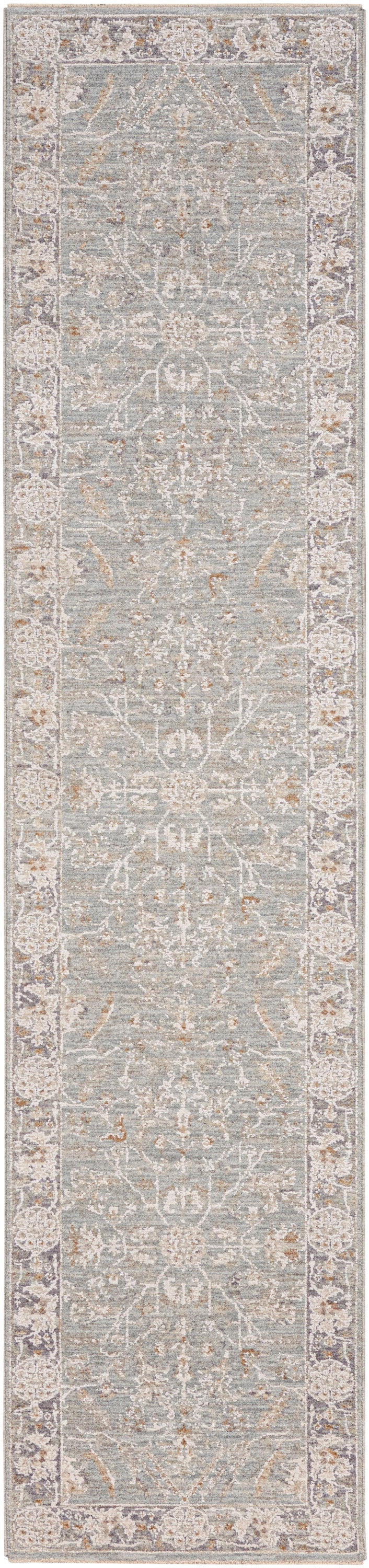 Nourison Home Infinite  Blue Ivory  Traditional