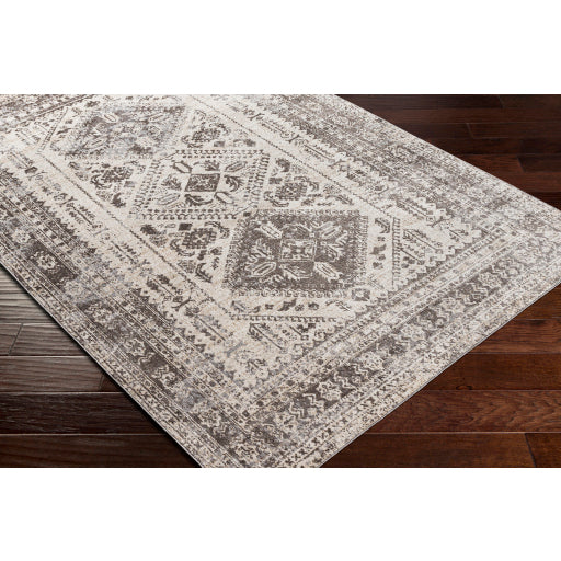 Surya Lavadora LVR-2301 Dark Brown Traditional  Rug