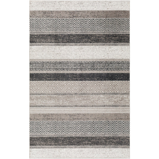 Surya Lavadora LVR-2304 Black Modern  Rug