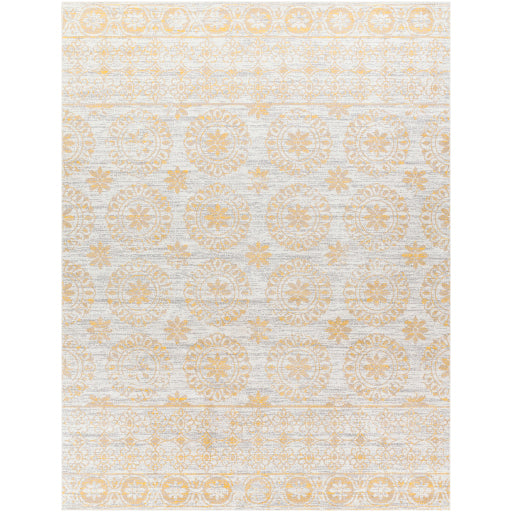 Surya Lavadora LVR-2327 Mustard Traditional  Rug