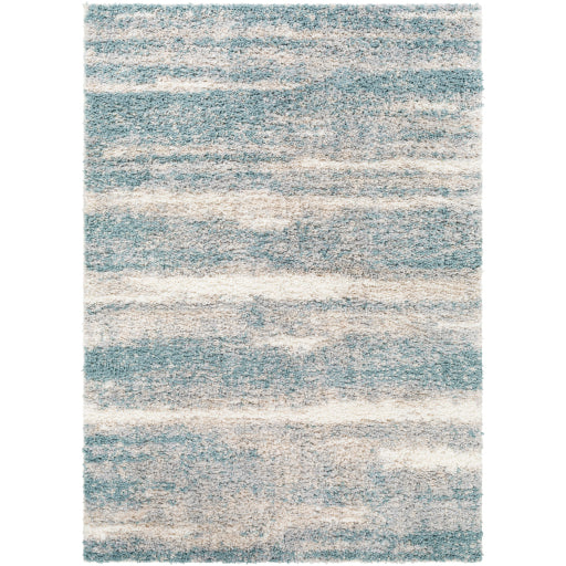 Surya Lyra Shag LYR-2300 Blue Modern  Rug