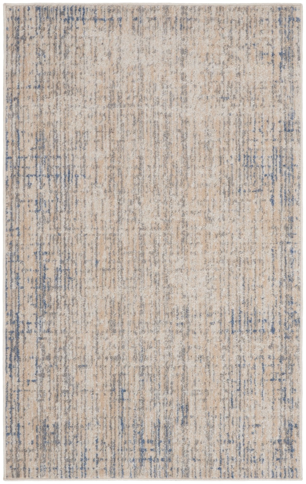 Calvin Klein River Flow RFV04 Beige Grey Contemporary Machinemade Rug - Rugs - Calvin Klein - Atlanta Designer Rugs