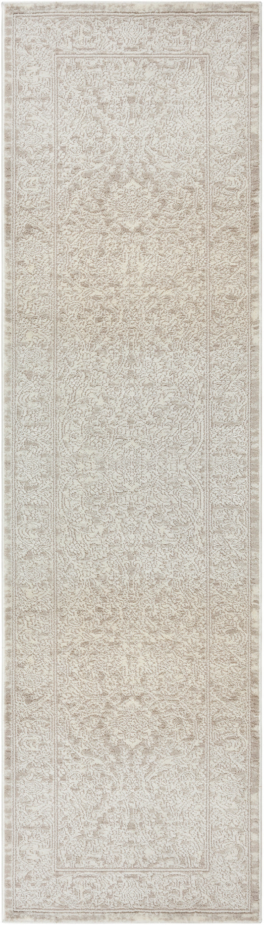 Nourison Home Eco Cycle  Ivory Beige  Traditional