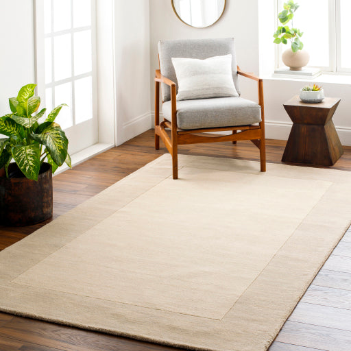 Surya Mystique M-348 Cream Modern  Rug