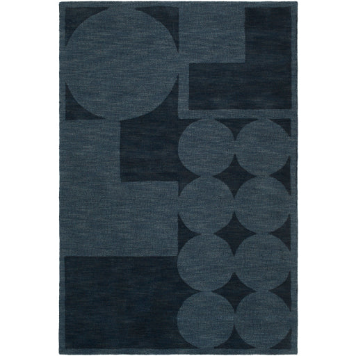 Surya Mystique M-5479 Navy Modern  Rug