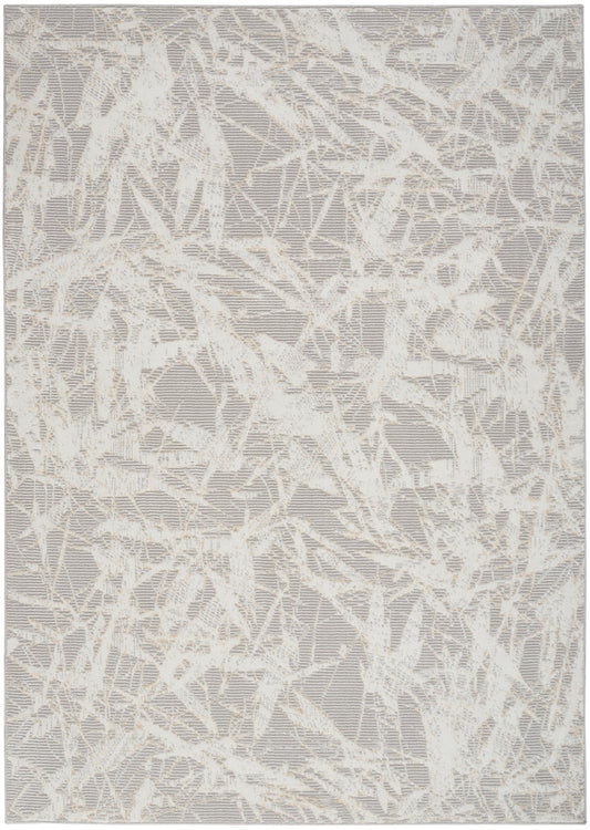 Calvin Klein Ck950 Rush CK956 Grey Ivory Contemporary Machinemade Rug - Rugs - Calvin Klein - Atlanta Designer Rugs