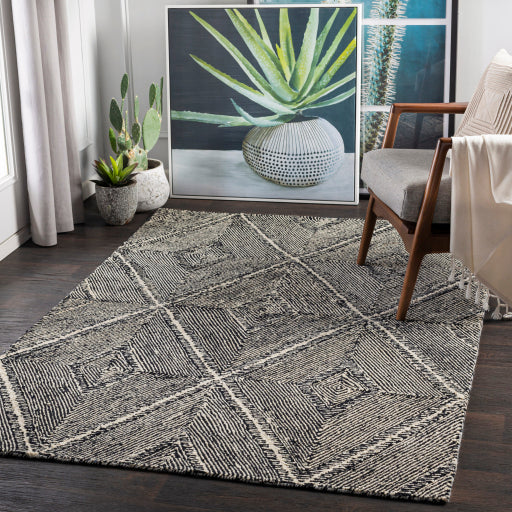 Surya Maroc Mar-22 Black Global  Rug