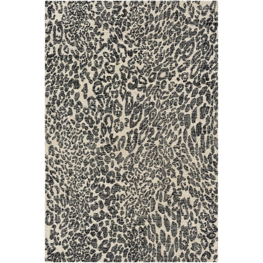 Surya Maroc Mar-23 Black Modern  Rug