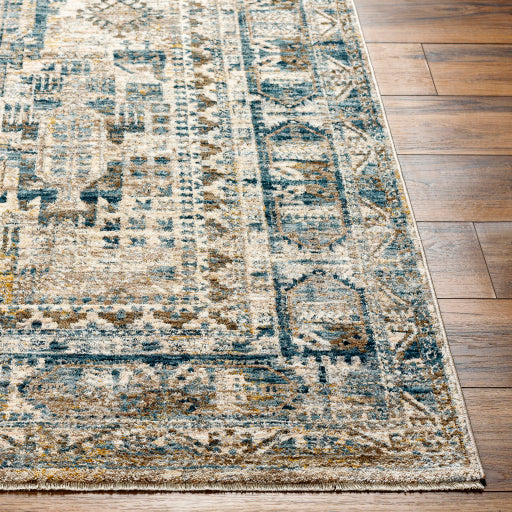 Surya Mirabel MBE-2302 Dark Blue Traditional  Rug