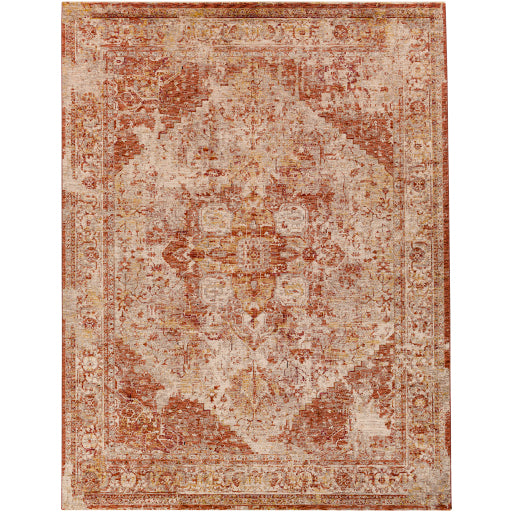 Surya Mirabel MBE-2304 Dusty Coral Traditional  Rug