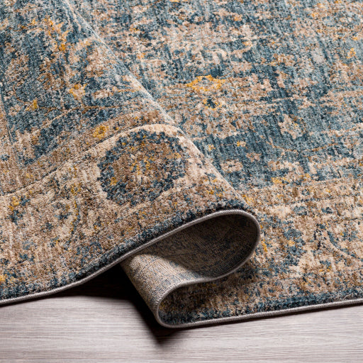 Surya Mirabel MBE-2305 Teal Traditional  Rug