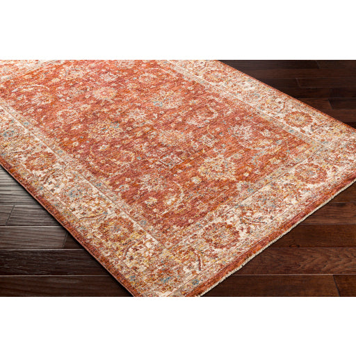 Surya Mirabel MBE-2307 Rust Traditional  Rug