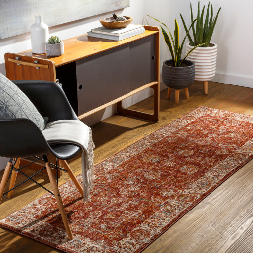 Surya Mirabel MBE-2307 Rust Traditional  Rug