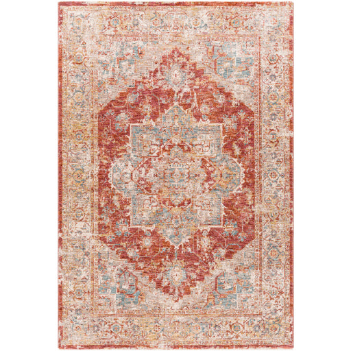 Surya Mirabel MBE-2311 Rust Traditional  Rug