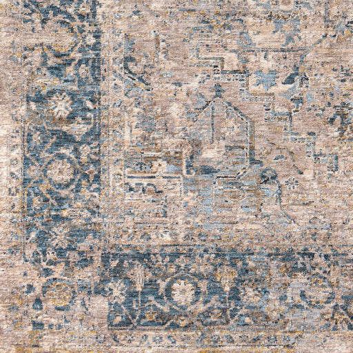 Surya Mirabel MBE-2312 Teal Traditional  Rug