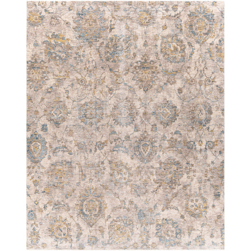 Surya Mirabel MBE-2316 Teal Traditional  Rug