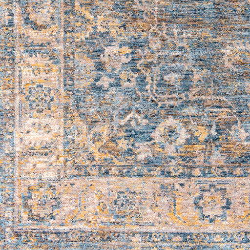 Surya Mirabel MBE-2317 Teal Traditional  Rug