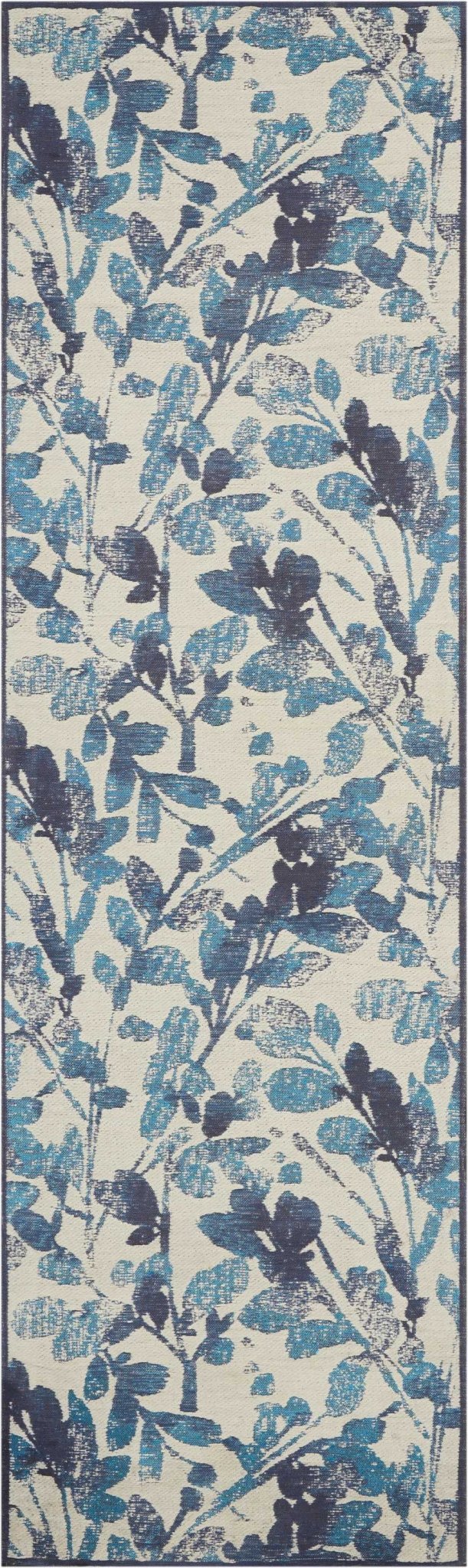 Waverly Vintage Lux WJC02 Indigo Contemporary Machinemade Rug - Rugs - Waverly - Atlanta Designer Rugs