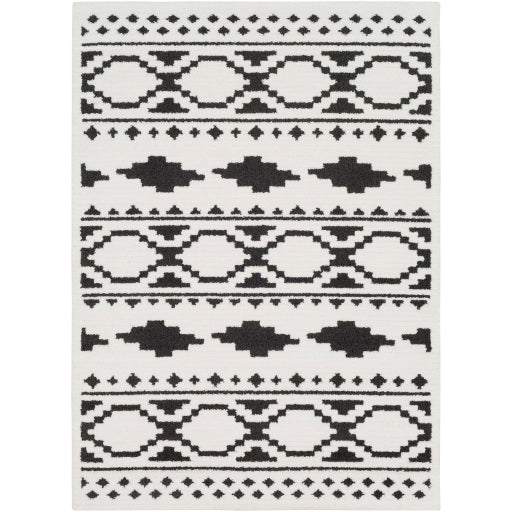 Surya Moroccan Shag MCS-2305 Black Global  Rug