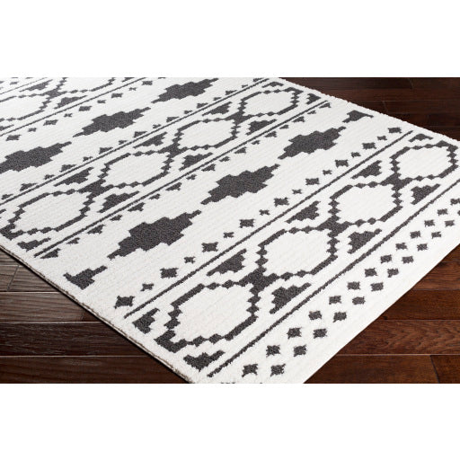 Surya Moroccan Shag MCS-2305 Black Global  Rug