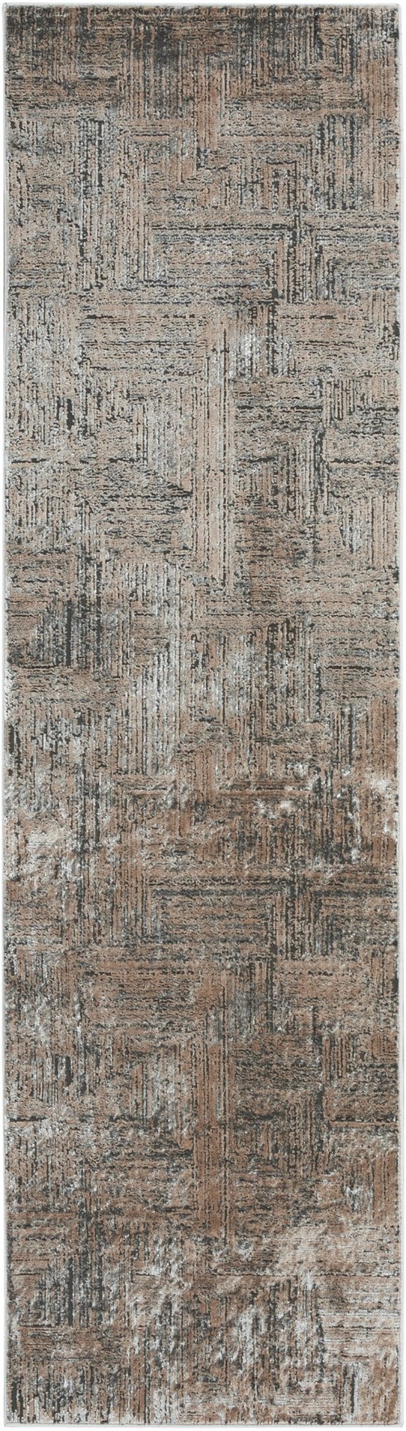 Calvin Klein CK024 Irradiant IRR01 Black Ivory Contemporary Machinemade Rug - Rugs - Calvin Klein - Atlanta Designer Rugs