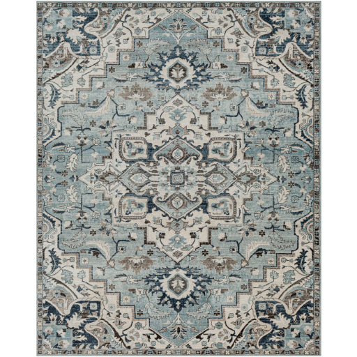 Surya Mesopotamia MEP-2311 Medium Gray Traditional  Rug