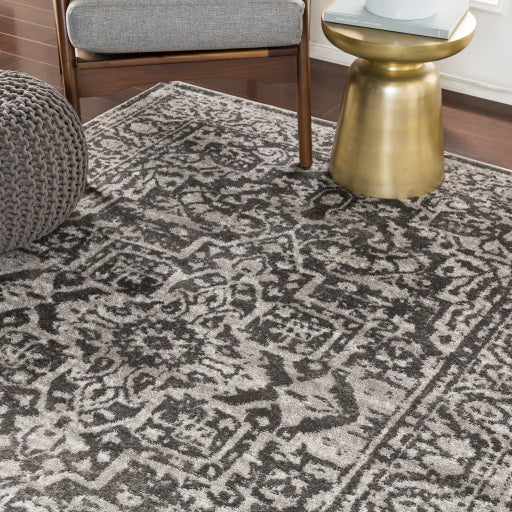 Surya Monte Carlo MNC-2300 Charcoal Traditional  Rug