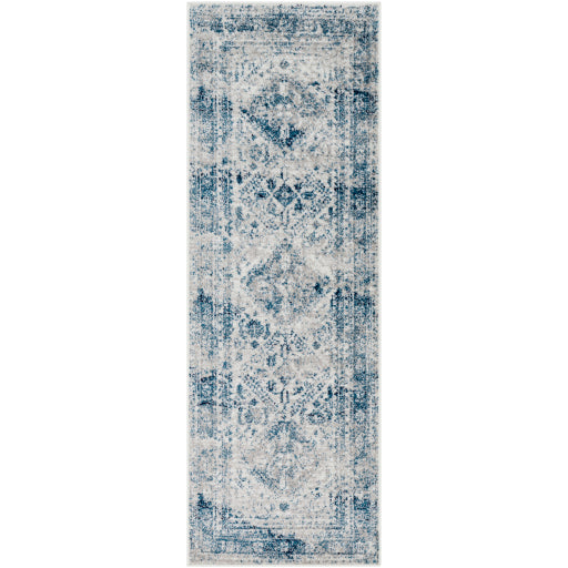 Surya Monte Carlo MNC-2313 Blue Traditional  Rug