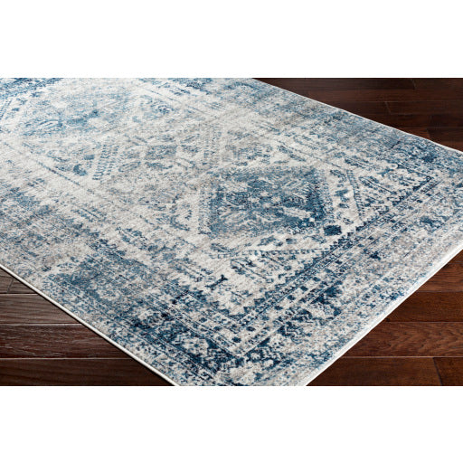 Surya Monte Carlo MNC-2313 Blue Traditional  Rug