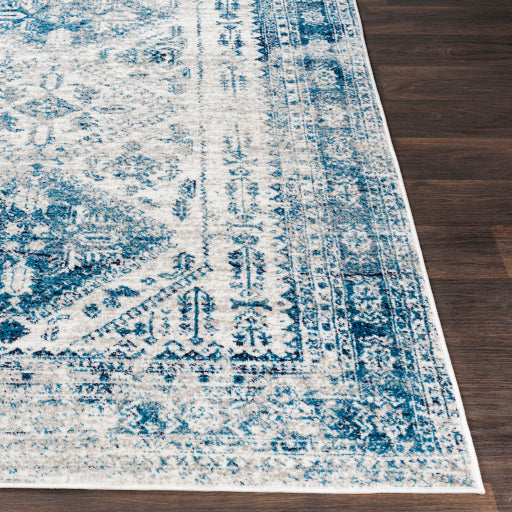 Surya Monte Carlo MNC-2313 Blue Traditional  Rug