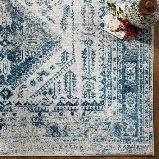 Surya Monte Carlo MNC-2313 Blue Traditional  Rug